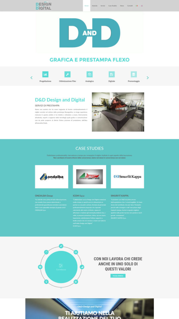 D&D - Design and Digital - Portfolio Web Setteweb.it 7Web - Siti Web Salerno